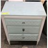 Image 2 : Three drawer painted dresser (Approx. 27 in wide x 19 in deep and 31 in high)