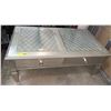 Image 1 : Italian mirrored and glass coffee table, 48"w x 28"d