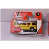 Image 2 : (3) Matchbox Coca-Cola Cars (NIB)