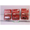 Image 1 : (3) Coca-Cola Cars (NIB)
