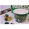 Image 5 : (8) Saskatchewan Roughrider Items