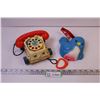 Image 1 : Fisher-Price 1968 Bluebird Music Box + Fisher-Price Phone
