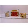 Image 1 : Fisher-Price Camera, Fisher-Price TV Radio, and Fisher-Price Pocket Radio