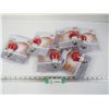 Image 1 : (6) 40w Led Orange Light Bulbs