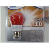 Image 2 : (6) 40w Led Orange Light Bulbs