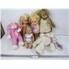 Image 1 : (4) Dolls - (2) Stuffed Toys