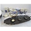 Image 2 : Lazy Susan - Assorted Dishes - Salt & Pepper Shakers