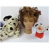 Image 3 : Poster Book - Dalmation Items - Rubber Head w/Hair - basket
