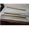 Image 1 : (2) Yard sticks Threaded rod, misc