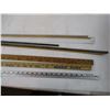 Image 3 : (2) Yard sticks Threaded rod, misc