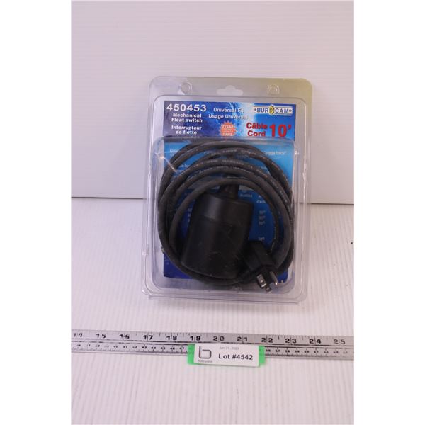 Bur Cam Mechanical Float Switch (NIB) - Bodnarus Auctioneering