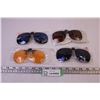 Image 1 : (4) Pairs of Vintage Clip on Sunglasses