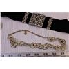 Image 3 : (2) Necklaces, Brooch, and Tie Clip