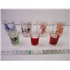 Image 1 : (4) Vintage Glass Beer Mugs and (3) Comedic Shot Glasses