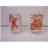 Image 3 : (4) Vintage Glass Beer Mugs and (3) Comedic Shot Glasses