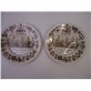 Image 2 : (2) Canada Centennial Plates and (1) Vase