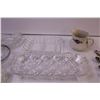 Image 3 : (9) Collectible Spoons + Pickle Forks and (5) Glass Dishes