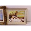 Image 3 : (2) Framed Paintings (W-15x12 G-17x13)