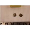 Image 3 : Earrings – stamped ‘White Gold Front 14K’