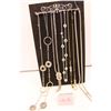 Image 2 : Necklace Holder with Necklaces and Pair of Earrings