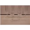 Image 2 : 4 Crystal Champagne Flutes, 2 Crystal Liqueur Glasses