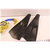 Image 3 : Flippers (small), Goggles, Snorkel