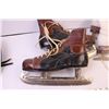Image 2 : Pair of Canadian Made Vintage Hockey Skates (size 9), Vintage Figure Skates (Size 8ish) and a bike H