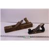 Image 1 : Antique Wood Plane + Stanley Wood Plane