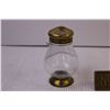 Image 2 : Glass Jar and Brass No Smoking Sign