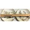 Image 3 : Two Decorative Plates , The Gleaners and The Angelus Prayer