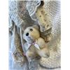 Image 3 : Porcelain Doll with Teddy Bear