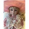 Image 4 : 16" Porcelain Doll with hat