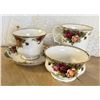 Image 3 : Royal Albert Three Roses Tea Cup, Cup and Bowl