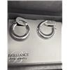 Image 1 : Sterling Silver Hoop Earrings