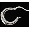 Image 3 : Sterling Silver Hoop Earrings