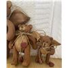 Image 4 : Three Wooden Decorative Bears