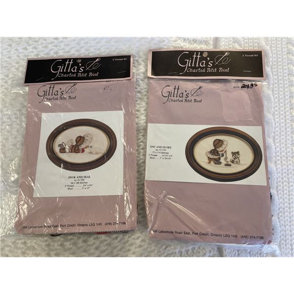 Set of two Gitta Petite Point Kits