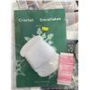 Image 3 : SnowFlake / Christmas crochet kit, patterns, thread