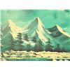 Image 2 : Wall Art - Mountain Scene by D. Reeves