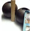 Image 2 : Three Sphere Wooden Candle Holders and Tea Light Candles