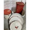 Image 2 : Metal Container, bowls and lids