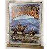 Image 2 : Cowboy Country Tin Sign