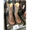 Image 1 : 2 ASSORTED PAIRS OF ARIAT MEN'S SIZE 8.5, D MEDIUM COWBOY BOOTS