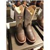 Image 2 : 2 ASSORTED PAIRS OF ARIAT MEN'S SIZE 10.5, EE WIDE COWBOY BOOT AND SLIP ON BOOT