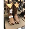 Image 1 : 2 ASSORTED PAIRS OF ARIAT MEN'S SIZE 10.5, EE WIDE COWBOY BOOTS