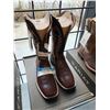 Image 2 : 2 ASSORTED PAIRS OF ARIAT MEN'S SIZE 8, EE WIDE COWBOY BOOTS