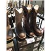 Image 1 : 3 ASSORTED PAIRS OF ARIAT MEN'S SIZE 9, EE WIDE COWBOY BOOTS