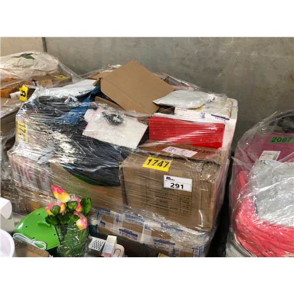 PALLET OF HOUSEHOLD MISC. PRODUCTS MUST TAKE ALL INCLUDING PALLET