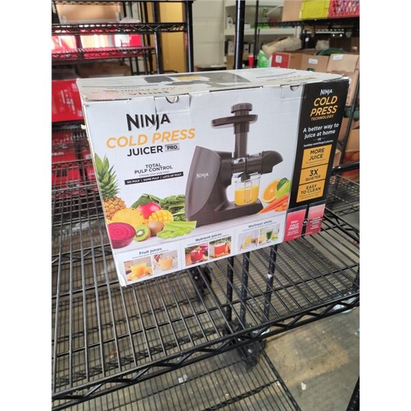 NINJA  COLD PRESS JUICER PRO TESTED AND WORKING - RETAIL $219