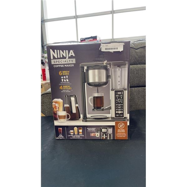 NINJA  SPECIALTY COFFEE MAKER TESTED AND WORKING - RETAIL $199